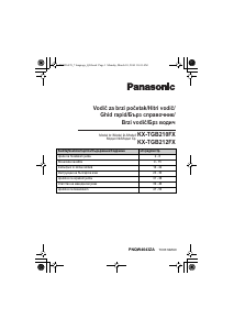 Manual Panasonic KX-TGB210FX Telefon wireless