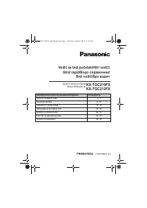 Manual Panasonic KX-TGC210FX Telefon wireless
