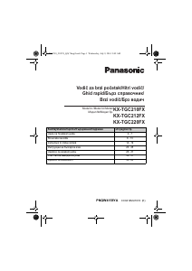 Manual Panasonic KX-TGC220FX Telefon wireless