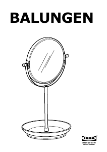Bruksanvisning IKEA BALUNGEN Speil