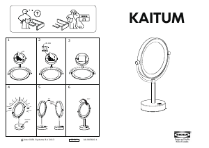 Bruksanvisning IKEA KAITUM Speil