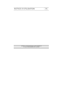 Mode d’emploi Smeg BLV1X Lave-vaisselle