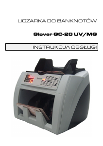 Instrukcja Glover GC-20 UV/MG Licznik banknotów