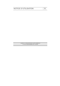 Mode d’emploi Smeg KLS01-2 Lave-vaisselle