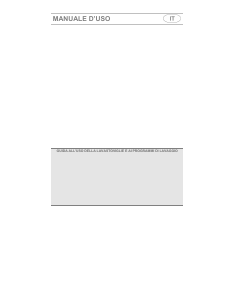 Manuale Smeg KS60-3T Lavastoviglie