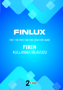 Kullanım kılavuzu Finlux FXO 103 Solo fırın