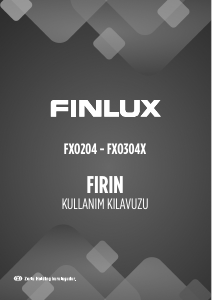 Kullanım kılavuzu Finlux FXO 304X Solo fırın