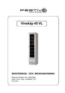 Bruksanvisning Festivo 45 VL Vinkyl