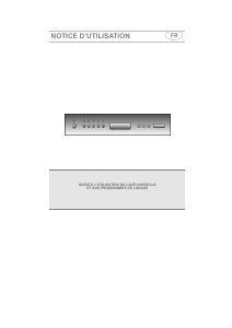 Mode d’emploi Smeg LSA4645X Lave-vaisselle