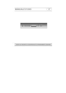 Manuale Smeg LSA6049X Lavastoviglie