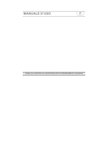Manuale Smeg LSA6051B Lavastoviglie