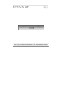 Manual de uso Smeg LSA6151B Lavavajillas