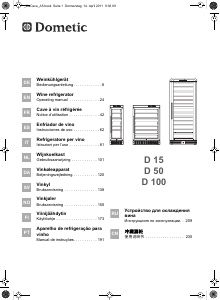 Bruksanvisning Dometic D 50 Vinkyl