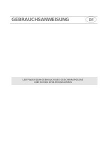 Bedienungsanleitung Smeg LSA643XPQ Geschirrspüler