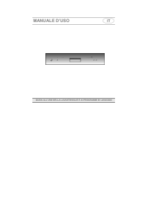 Manuale Smeg LSA653E Lavastoviglie