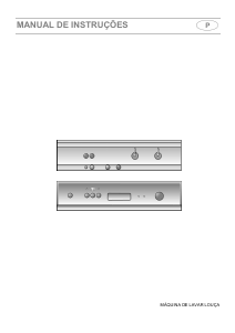 Manual Smeg LSE5304XA Máquina de lavar louça