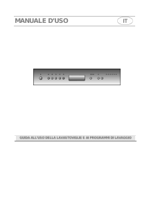 Manuale Smeg LSP1449B Lavastoviglie