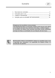 Manual Smeg LVS112BIN Máquina de lavar louça