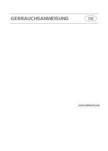 Bedienungsanleitung Smeg LVS1256B Geschirrspüler