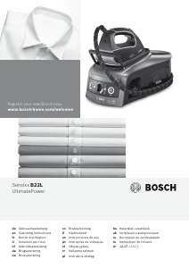 Brugsanvisning Bosch TDS2250 Strygejern