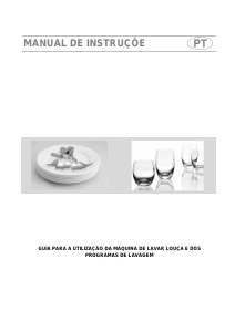 Manual Smeg LVS43STXIN Máquina de lavar louça