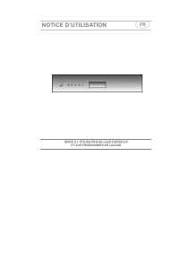 Mode d’emploi Smeg PL1123X7 Lave-vaisselle