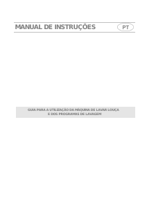 Manual Smeg PL113X Máquina de lavar louça