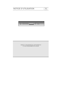 Mode d’emploi Smeg PL1144X7 Lave-vaisselle