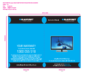 Handleiding Blaupunkt BP2914HD LED televisie