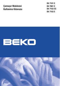 Kullanım kılavuzu BEKO D6 7081 E Çamaşır makinesi