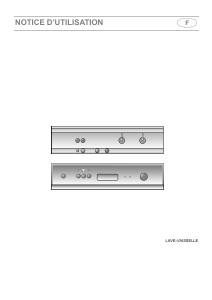 Mode d’emploi Smeg PL19-2 Lave-vaisselle