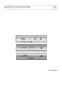 Mode d’emploi Smeg PL19K Lave-vaisselle