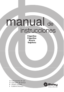 Manual de uso Balay 3FC1667P Refrigerador