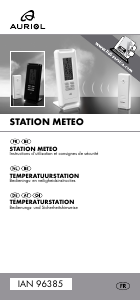 Mode d’emploi Auriol Z31743A (IAN 96385) Station météo