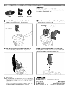 Handleiding Arkon MG21420 Telefoonhouder
