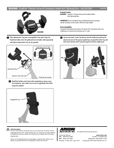 Handleiding Arkon RV001WR Telefoonhouder