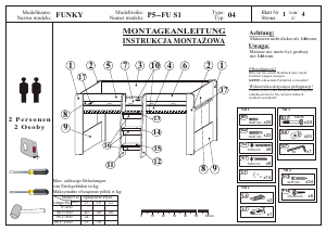 Bedienungsanleitung Mister Bed P5ZHFUS1 Funky Hochbett