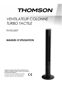 Mode d’emploi Thomson THVEL500T Ventilateur