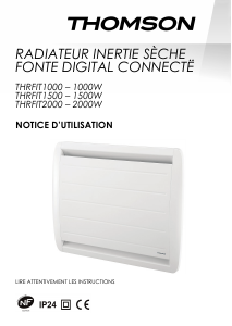 Mode d’emploi Thomson THRFIT2000 Chauffage