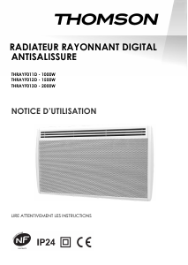 Manual Thomson THRAYF012D Heater