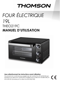 Manual Thomson THEO219C Oven