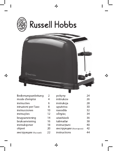 Manual Russell Hobbs 14963-56 Purple Passion Toaster