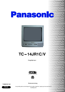 Bruksanvisning Panasonic TC-14JR1C TV