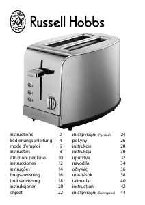 Manual Russell Hobbs 18116-56 Deluxe Toaster