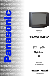 Brugsanvisning Panasonic TX-25LD4FZ TV