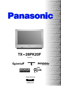 Brugsanvisning Panasonic TX-28PK20F TV