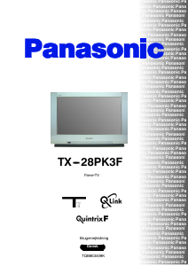 Brugsanvisning Panasonic TX-28PK3F TV