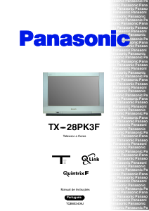 Manual Panasonic TX-28PK3F Televisor
