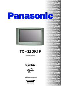 Manual Panasonic TX-32DK1F Televisor