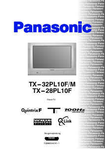 Brugsanvisning Panasonic TX-32PL10 TV